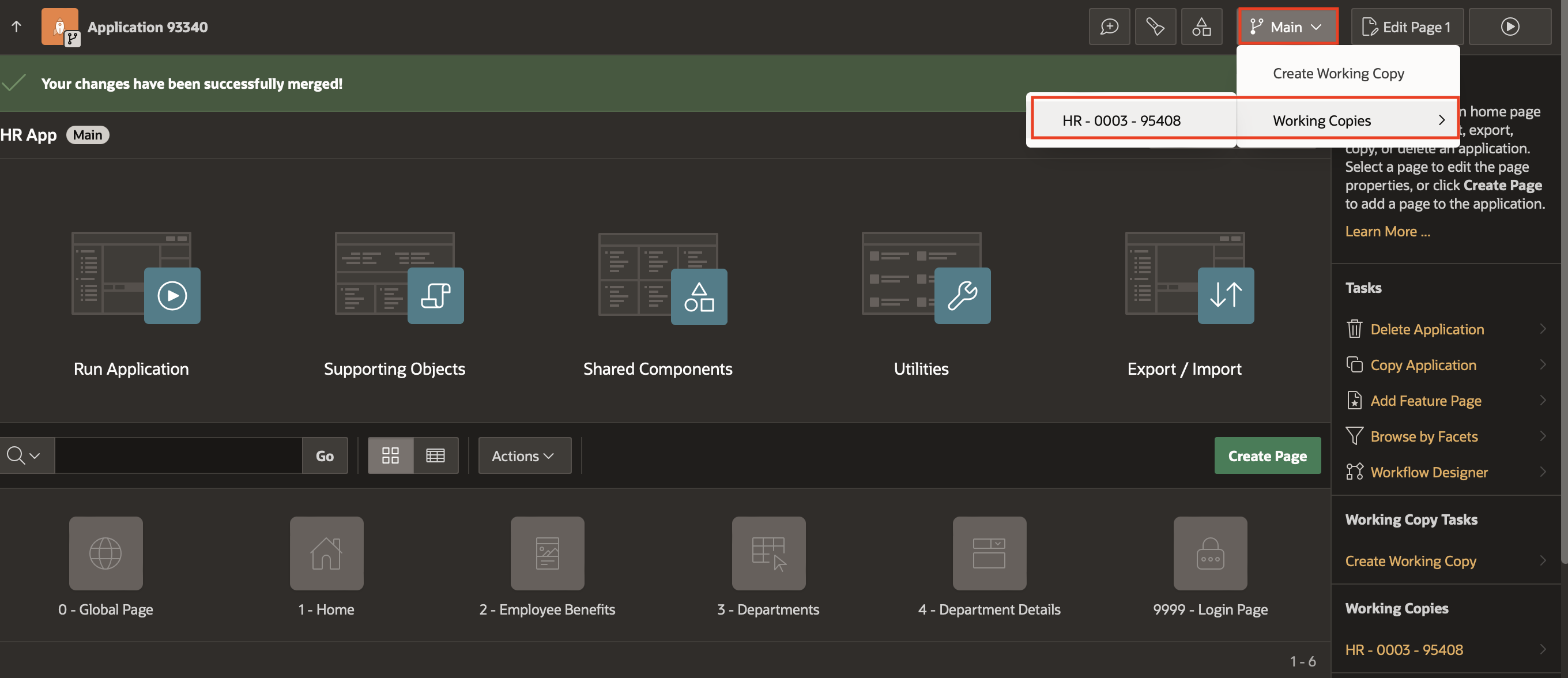 Rename Working Copy