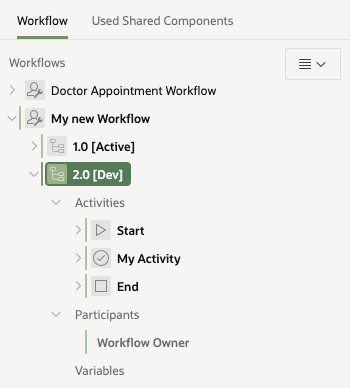 Edit Workflow Version