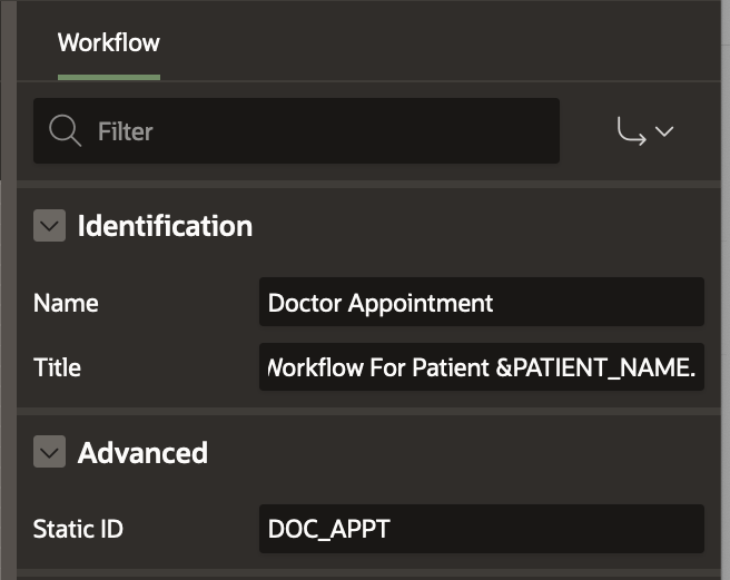 Workflow Title