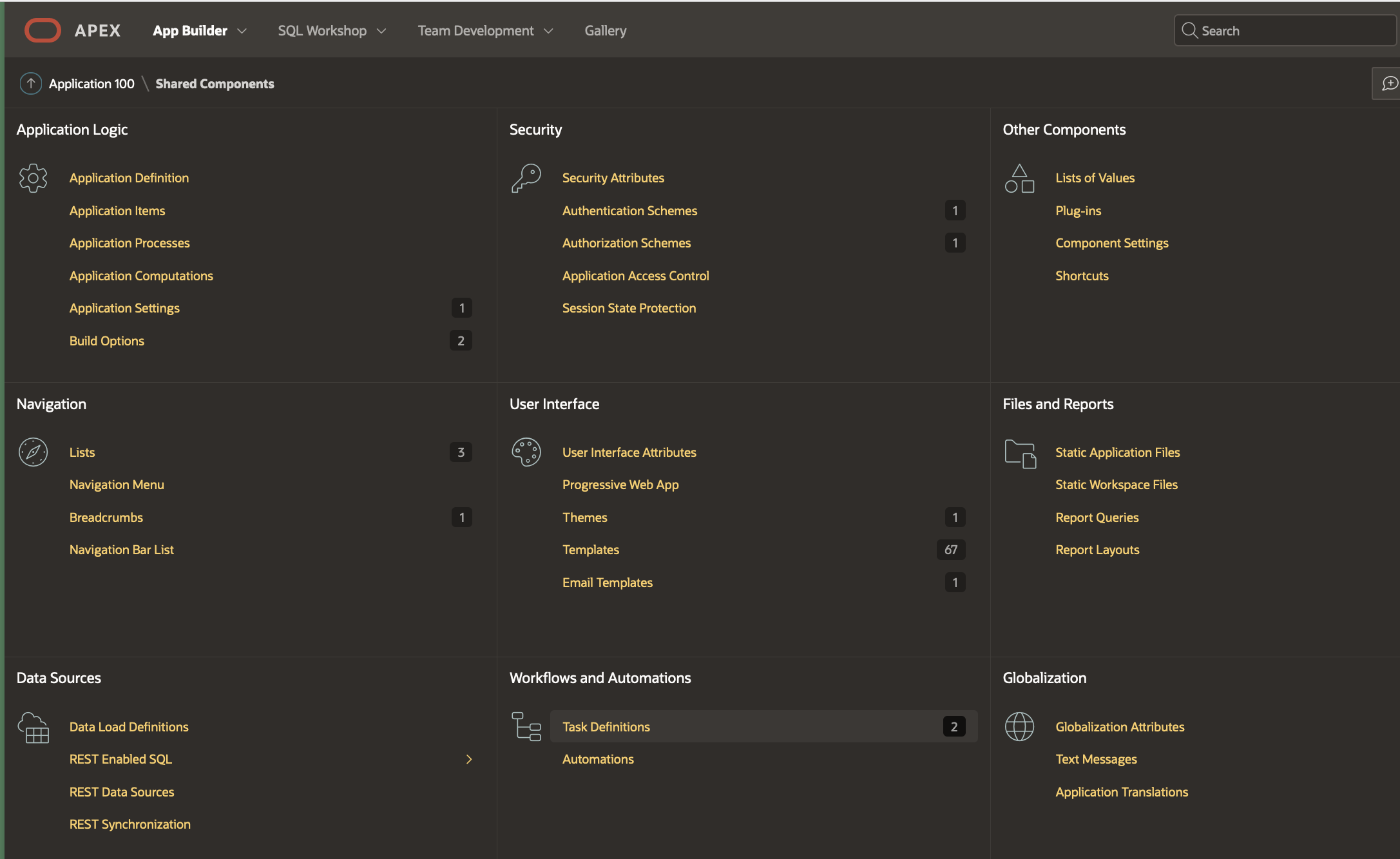 Shared Components Workflows And Automations