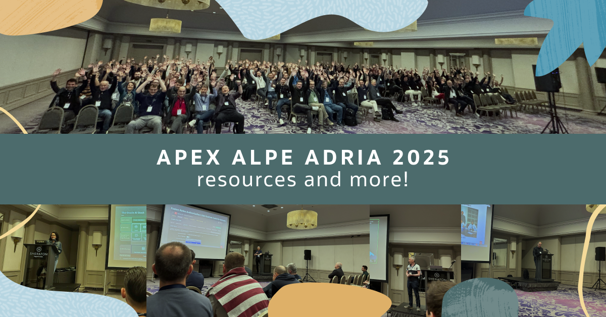 APEX Alpe Adria 2025 – Resources and more!