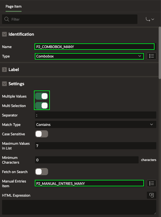 Combobox Many Development 1