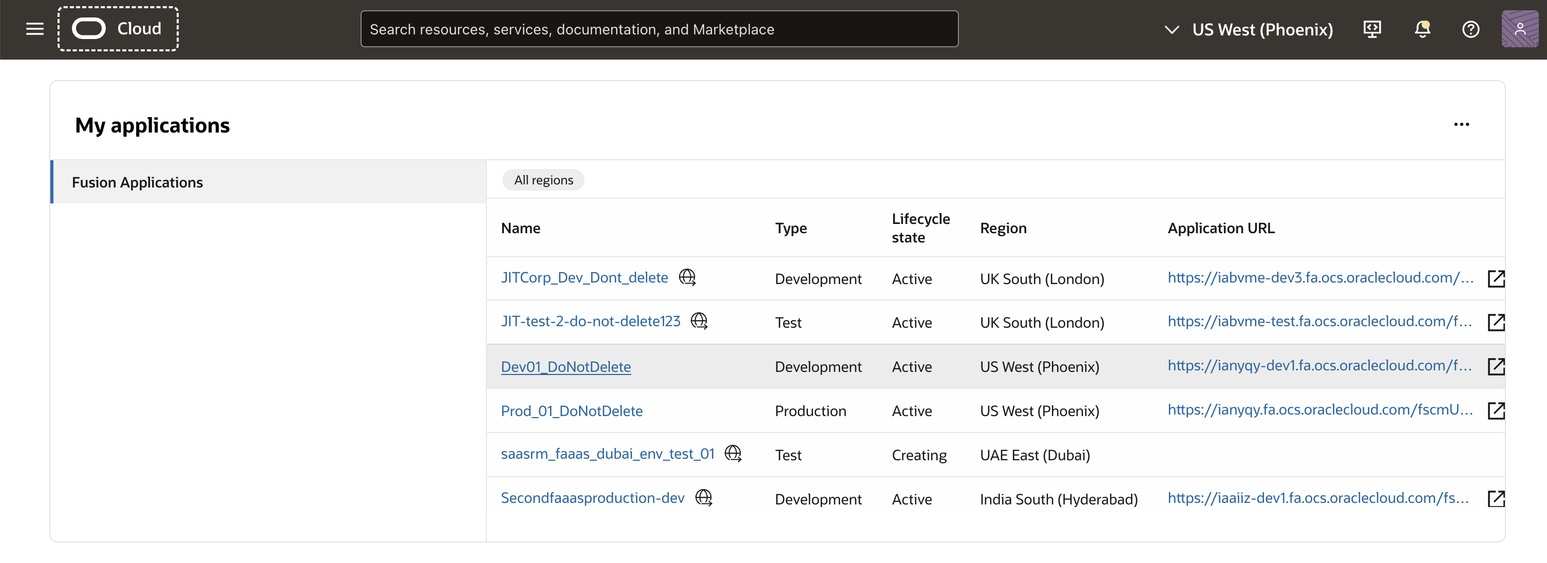 Click OCID of Associated Identity domain