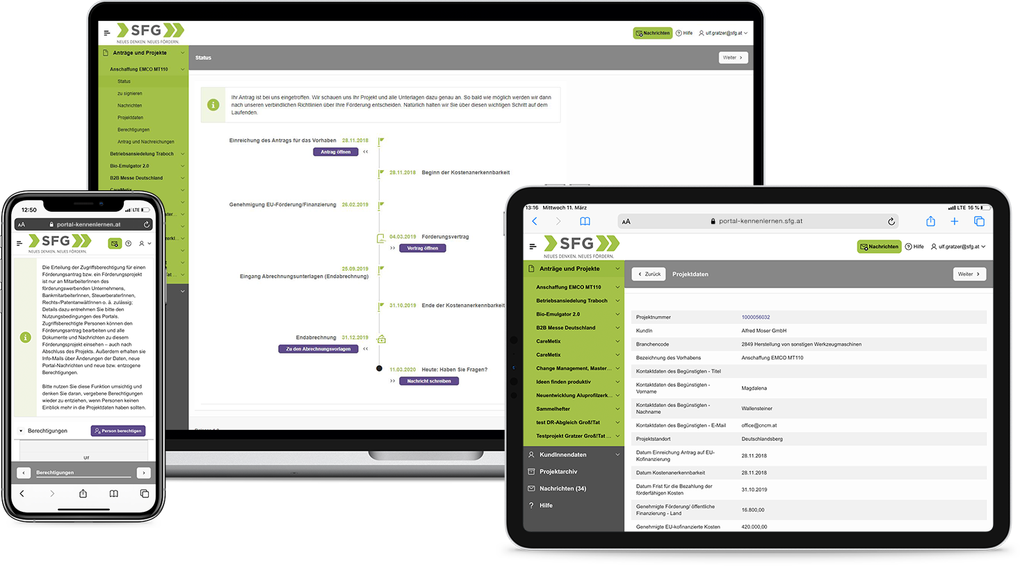 Figure 2: Applicant Workflow