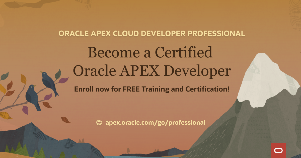 Oracle APEX Developer Professional
