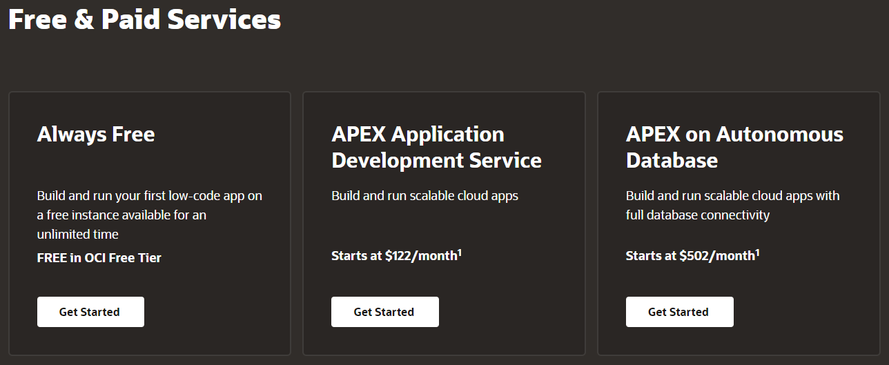 Free & Paid Services