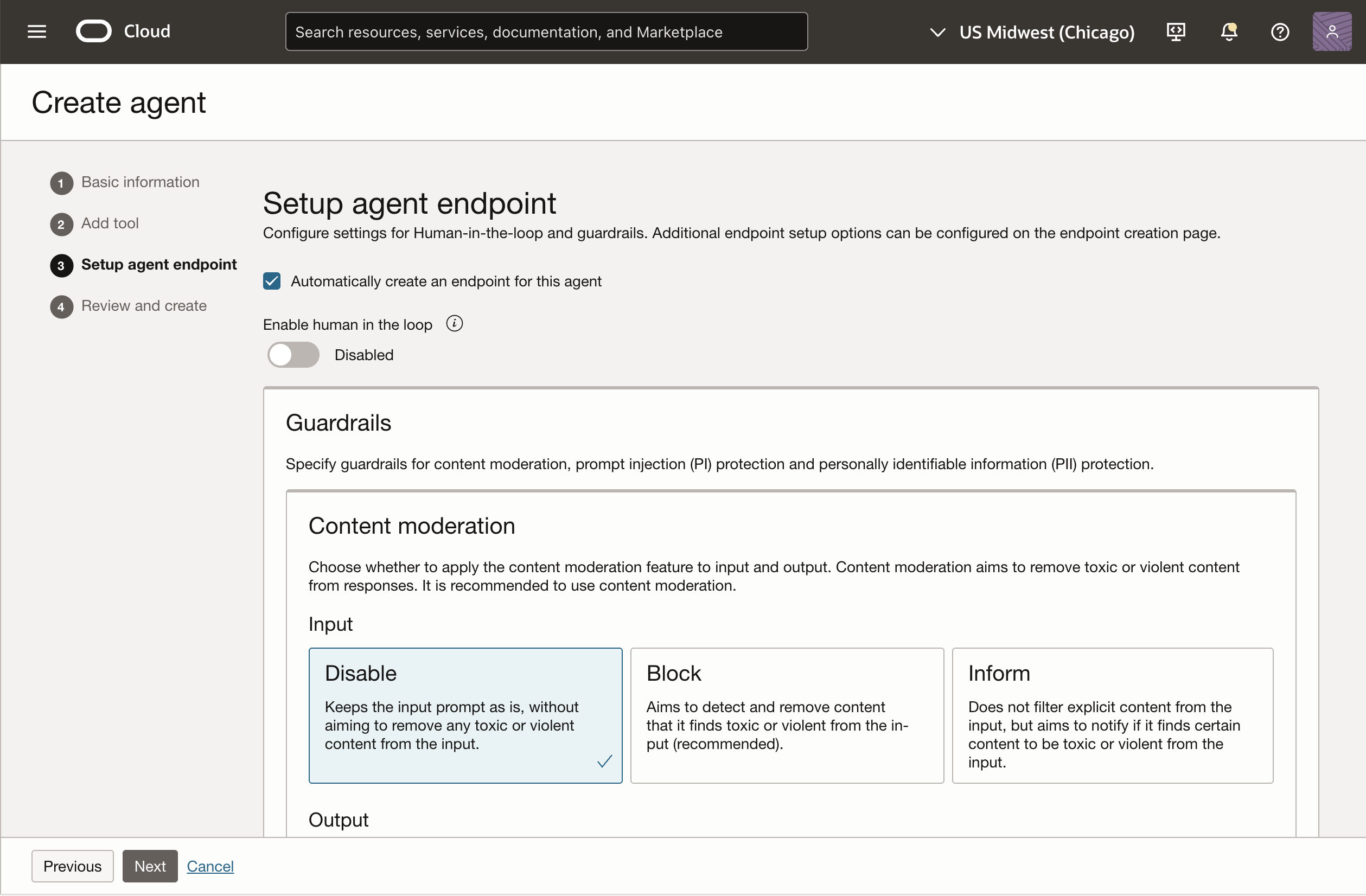 setup agent endpoint step-1