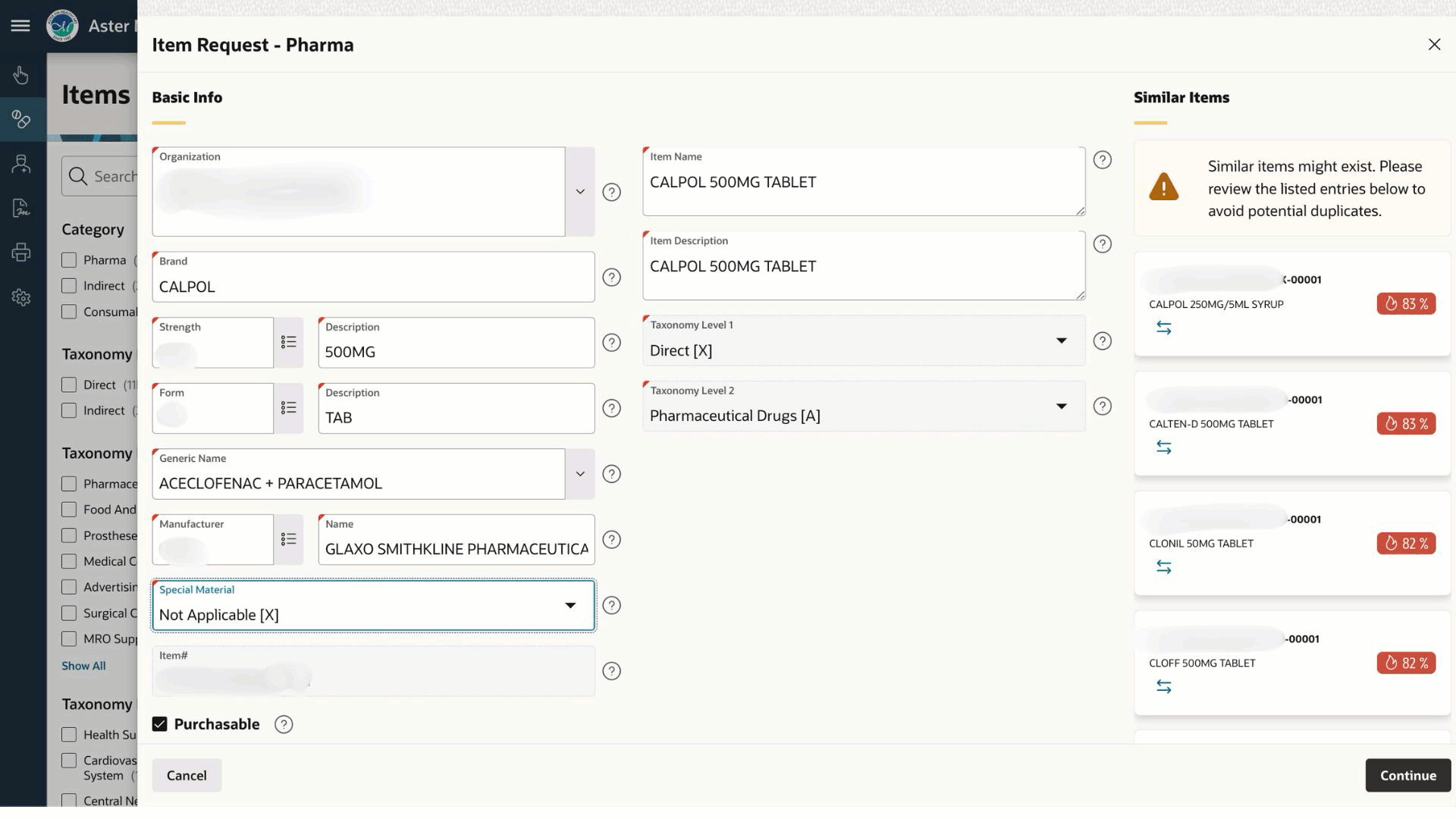 Aster MDM Application
