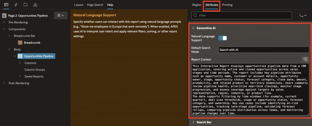 Fig 5: Generative AI Attributes (Report Level)