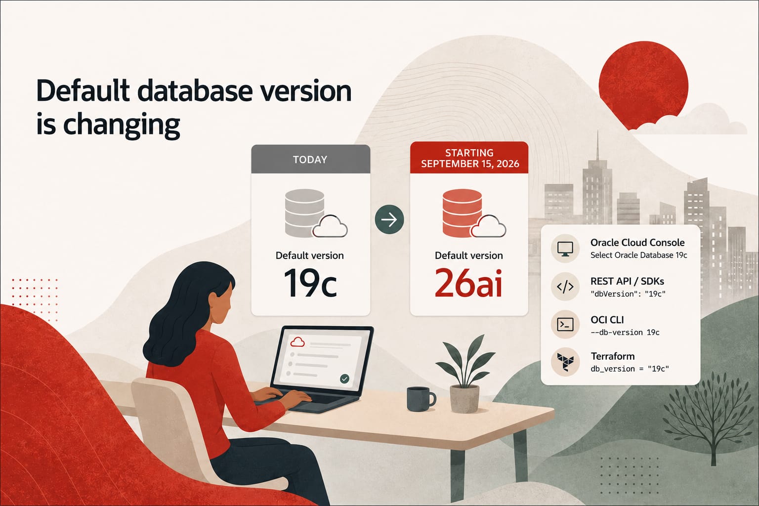 Upcoming Change to the Default Database Version for New Autonomous AI Database Serverless Instances