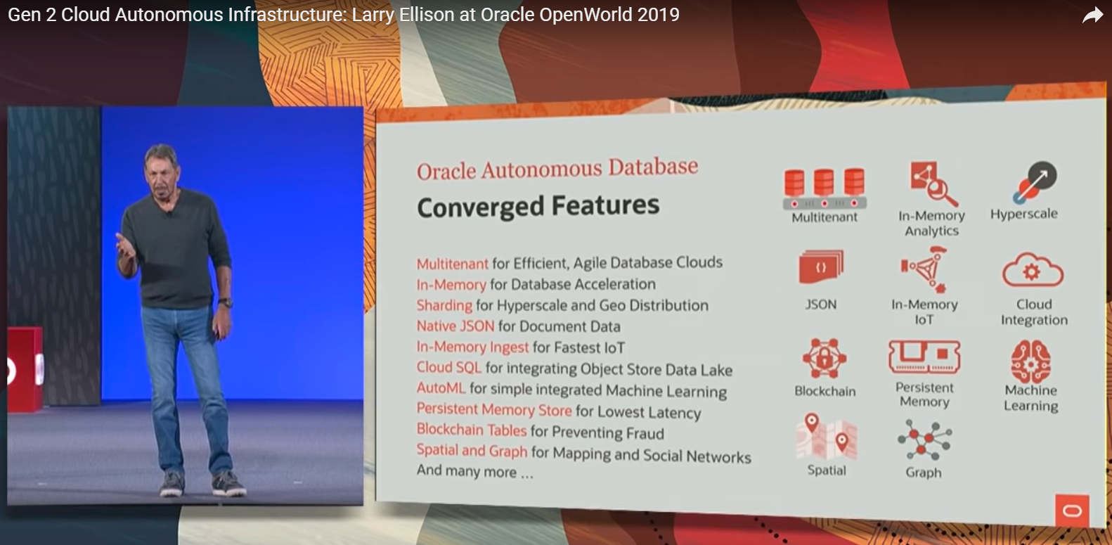 Blockchain Tables in Oracle Database: Technology Convergence