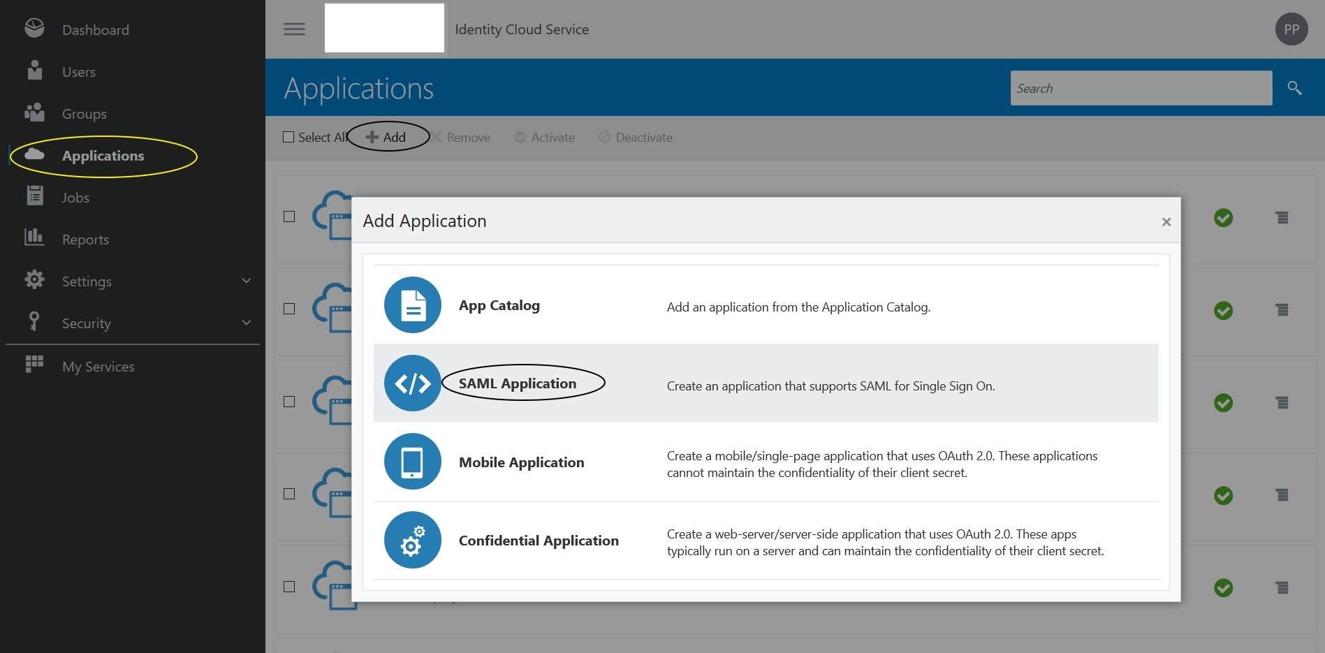 Steps to configure SAML 2.0 with IDCS (Identity Cloud Service) as Identity Provider and JCS (Oracle Java Cloud Service) as Service Provider