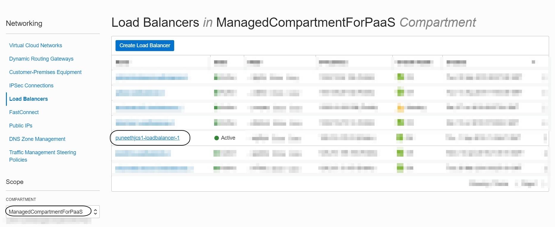 Steps to enable session persistence in Load Balancer attached to JCS ...
