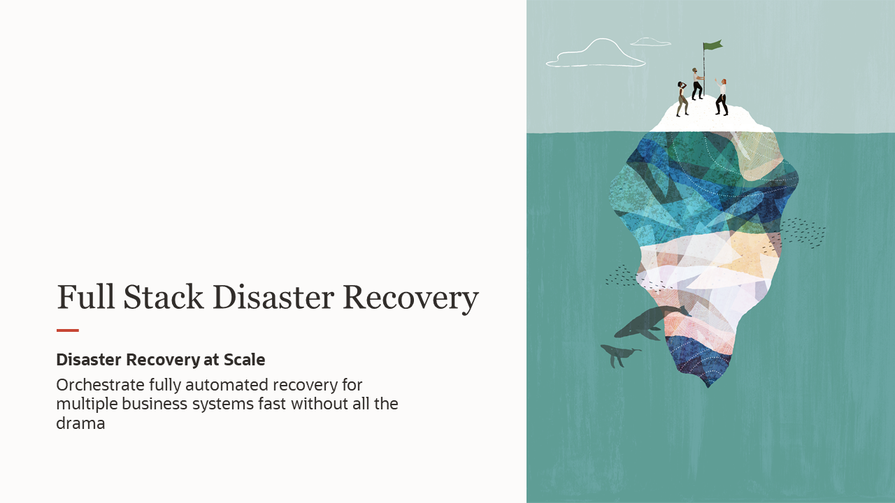 Disaster recovery at scale with OCI Full Stack Disaster Recovery