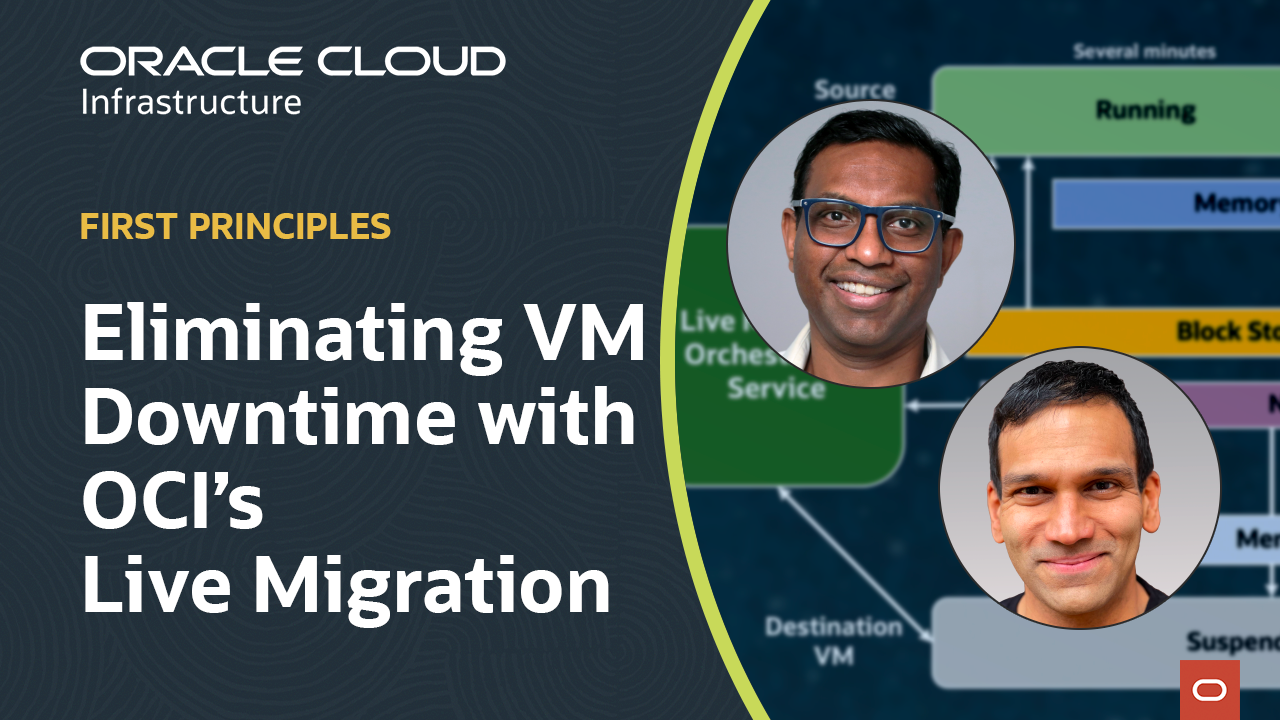 First Principles: Eliminating VM downtime with OCI’s live migration