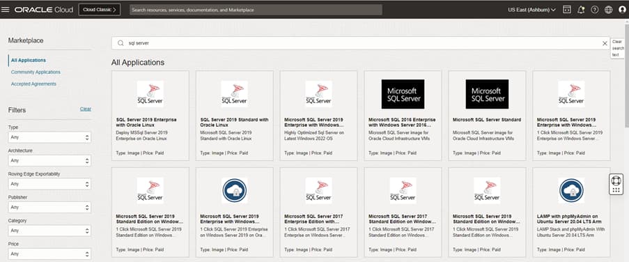 Microsoft SQL Server on Oracle Cloud Infrastructure | cloud-infrastructure