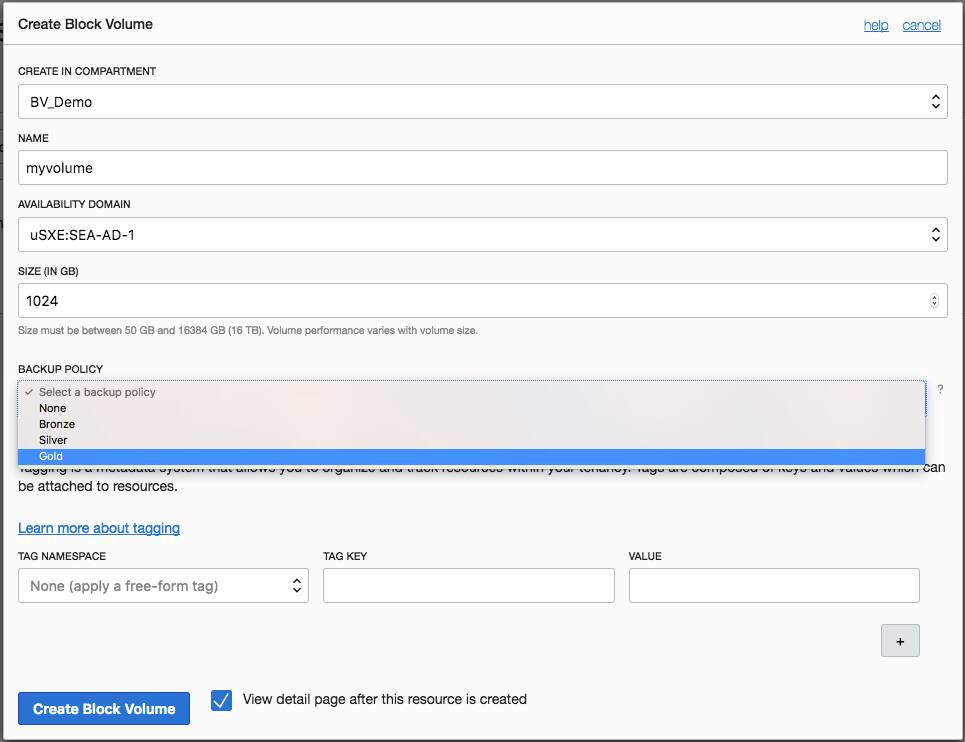 Automated and Policy-Based Scheduled Block Storage Backups on Oracle ...