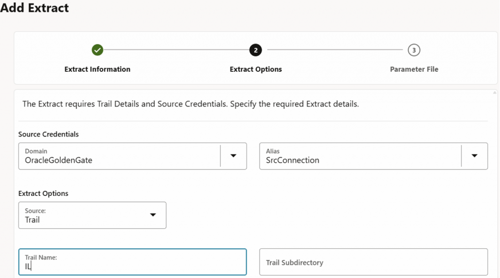 GoldenGate console - source