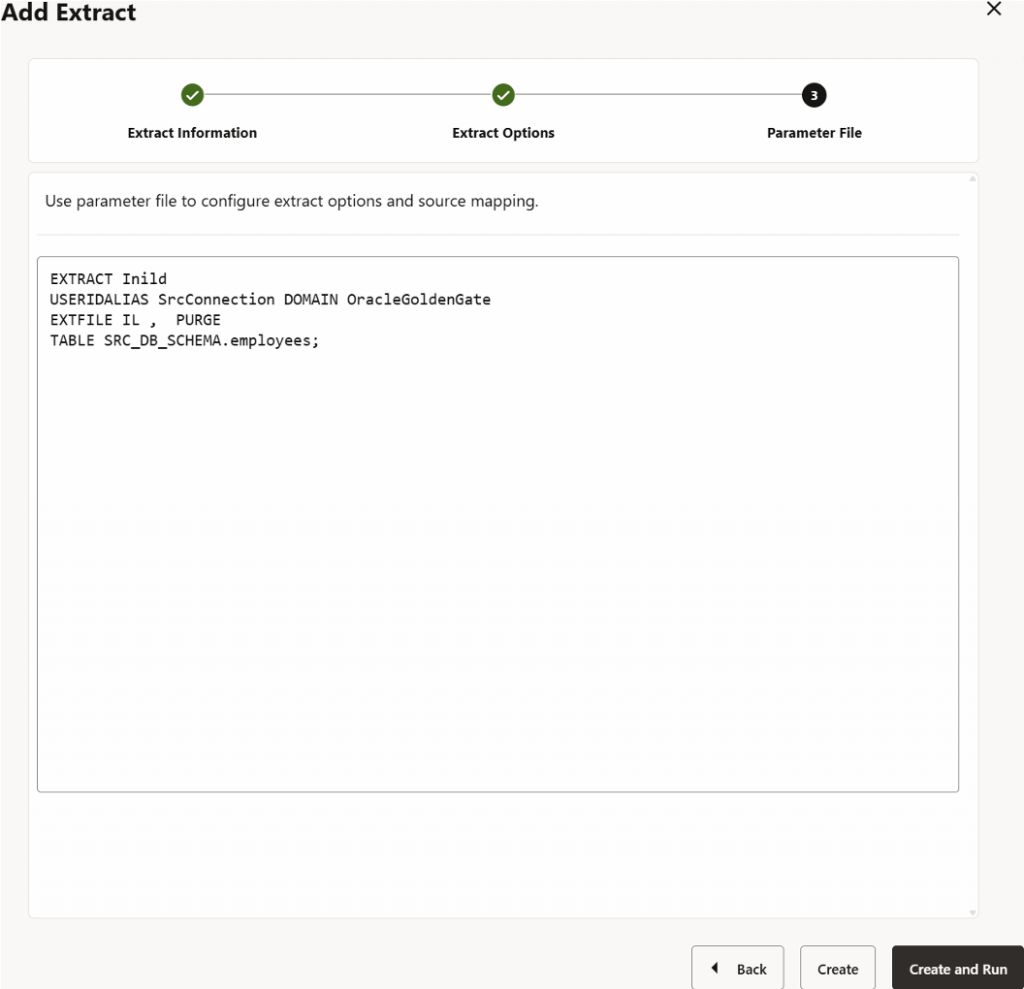 GoldenGate console - source