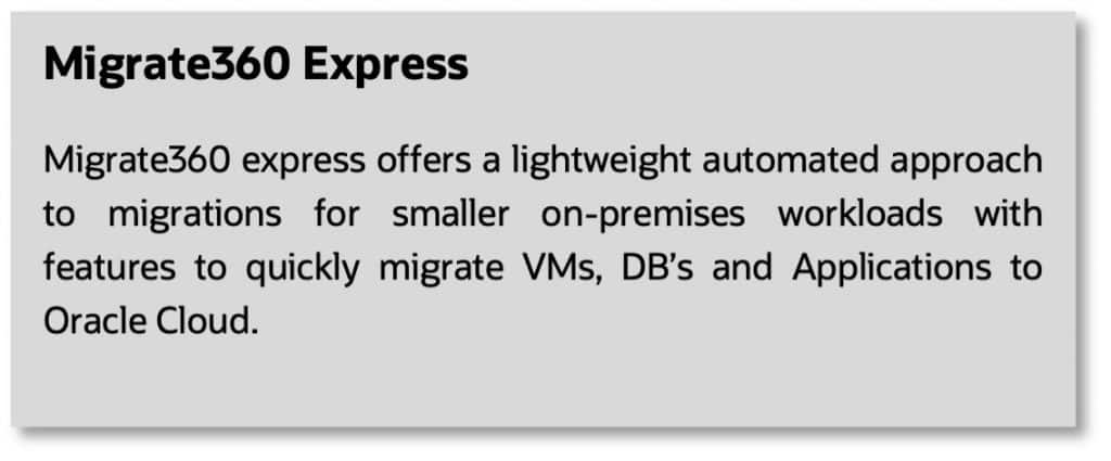 Migrate 360 Express