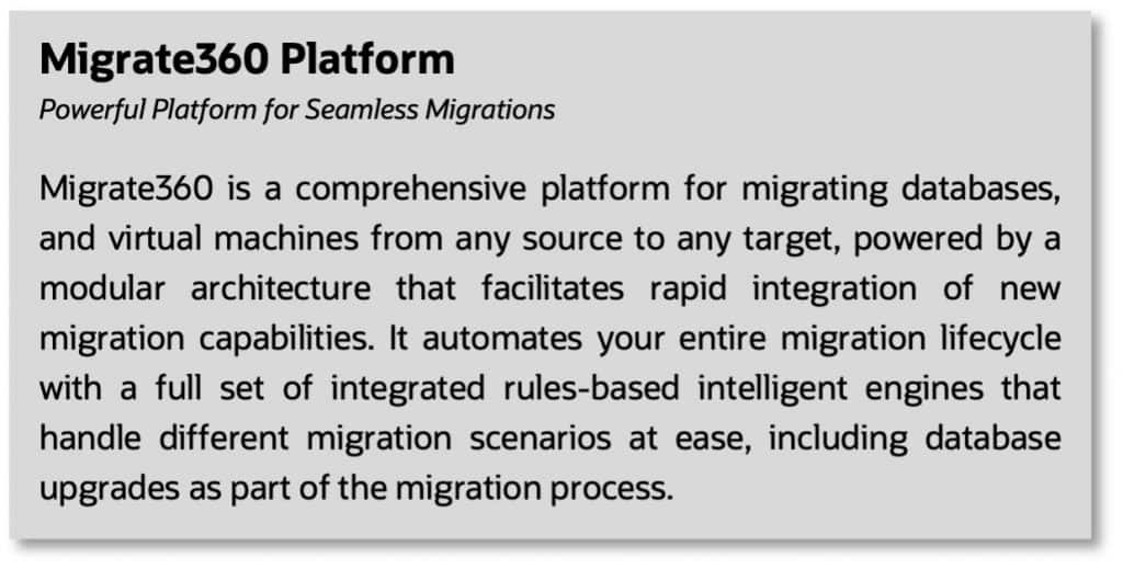 Migrate 360 Platform