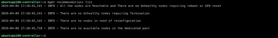 mgmt recommendations