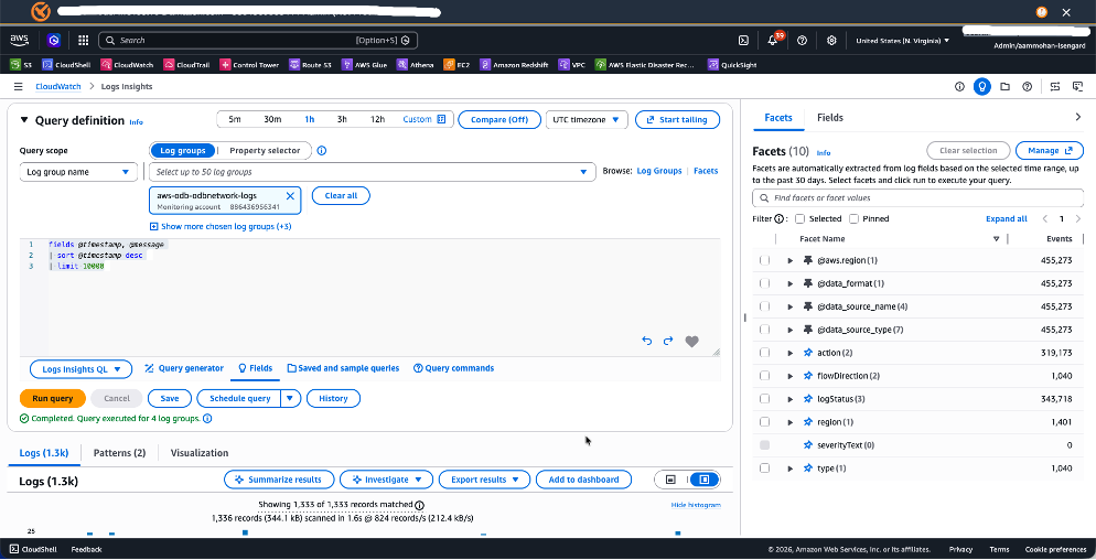 AWS Logs Insights pic2