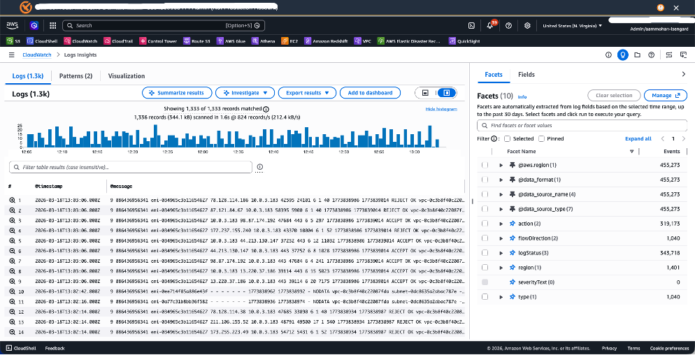 AWS Logs Insights pic3