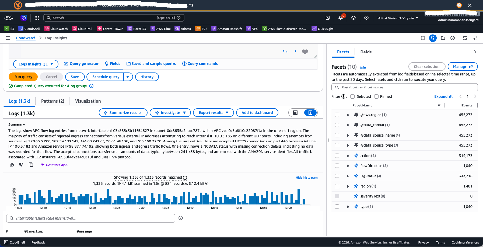 AWS Logs Insights pic5