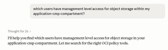 OCI Policy Analysis Part 3 - Bringing OCI Policy Intelligence to AI Agents with MCP