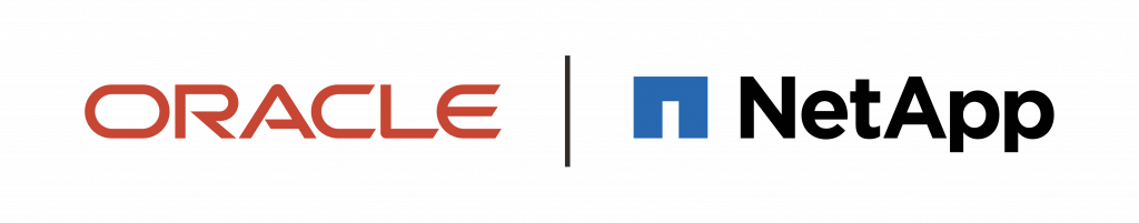 Oracle and NetApp combined logo