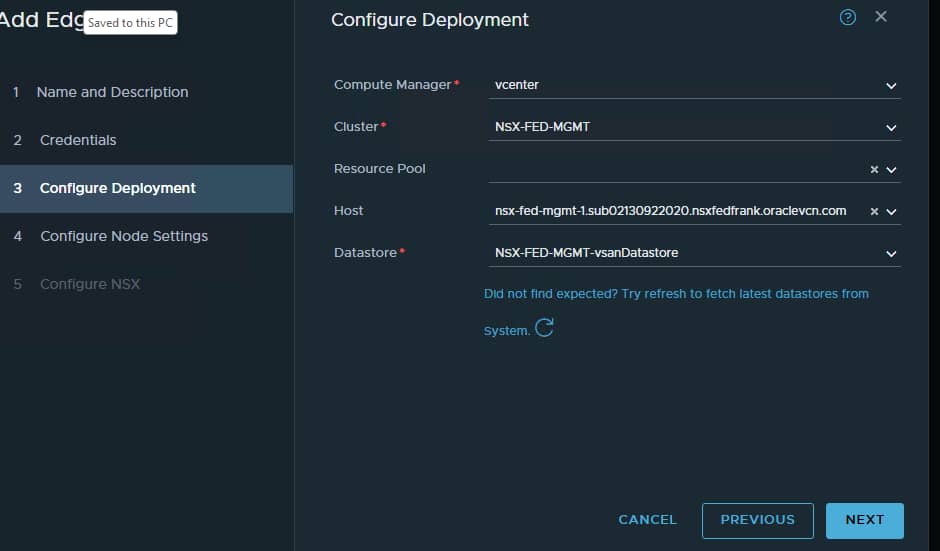 Edge Node deployment location 