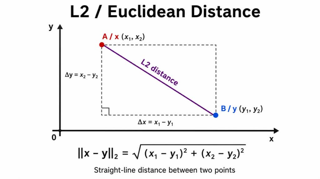 L2 / Euclidean Distance