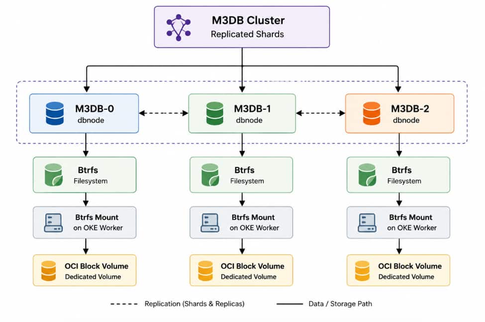 Configuring M3DB Topology and Replication