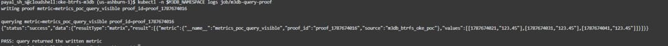 Writing and Querying Test Data