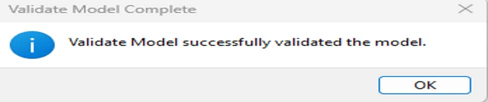 validate model