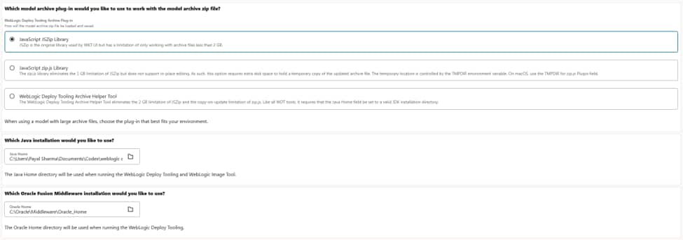WKT UI Project Settings screenshot 3