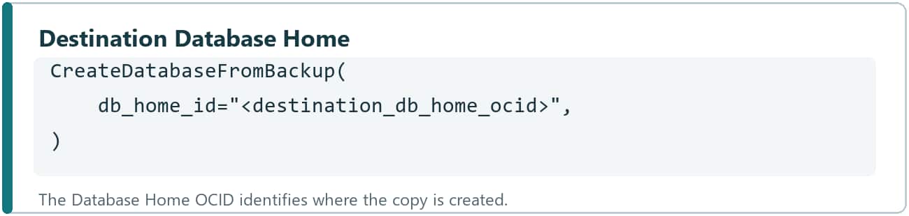 Figure 7 Destination home input