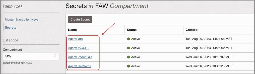 Tajemství agentů FAWAgent