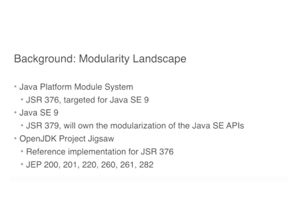 Introduction to Modular Development