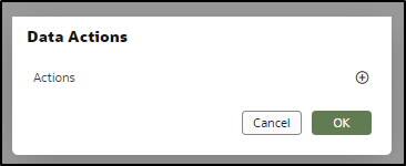 Vytvořit novou akci s daty