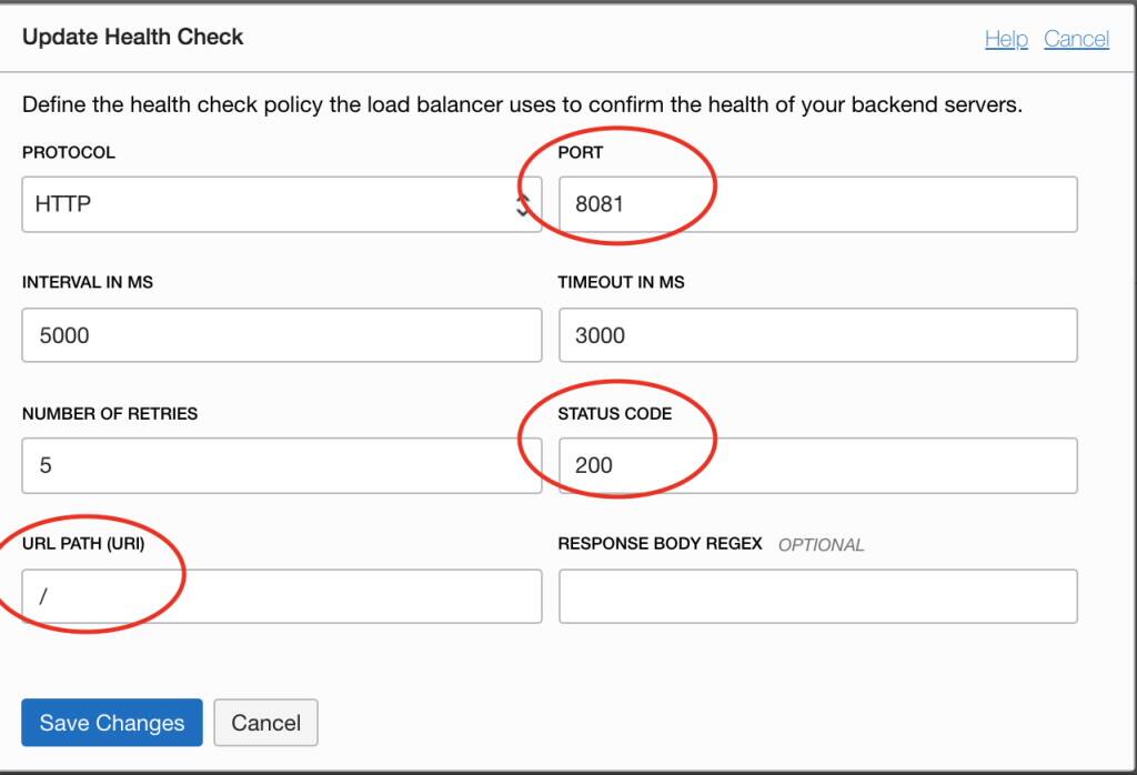 Going beyond TCP healthchecks with OCI Load Balancer