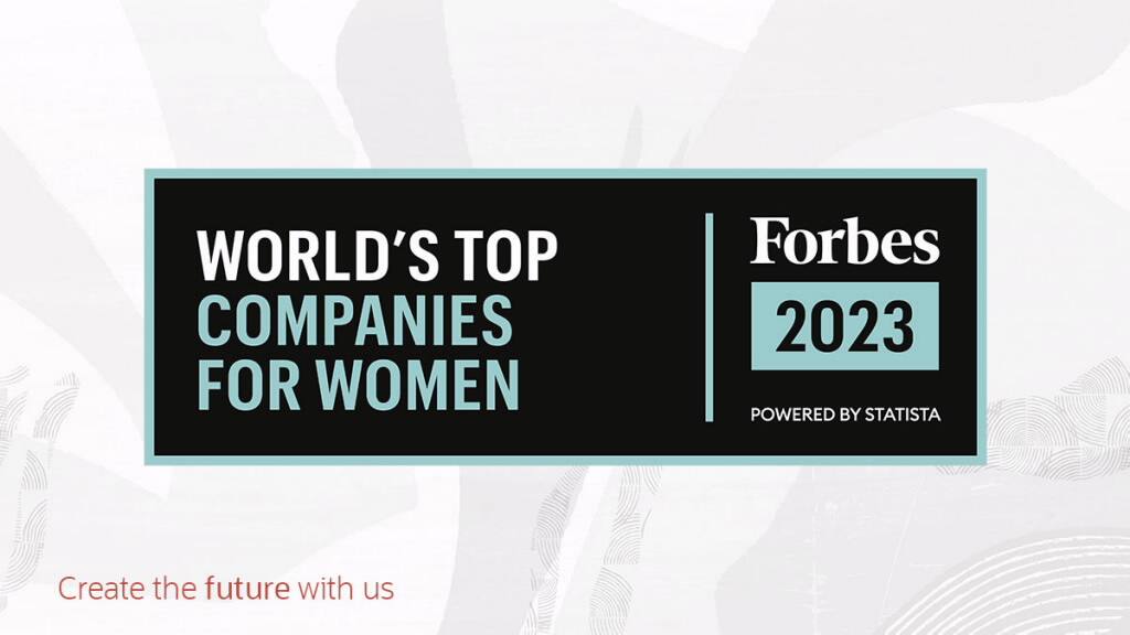 Forbes feature Why Oracle is one of the world's top companies for women