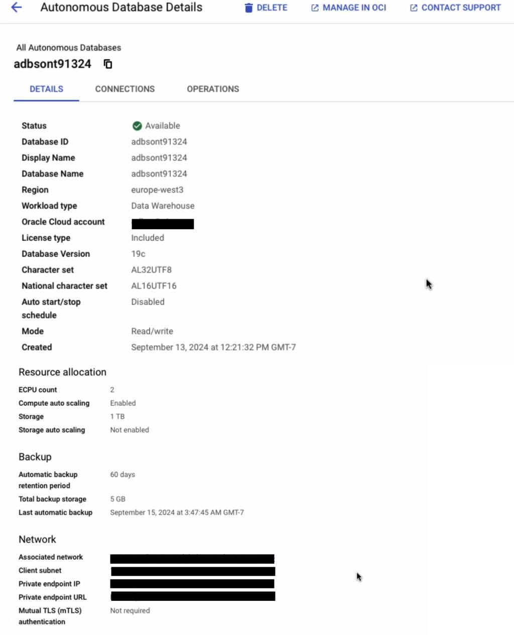 Potvrzovací obrazovka