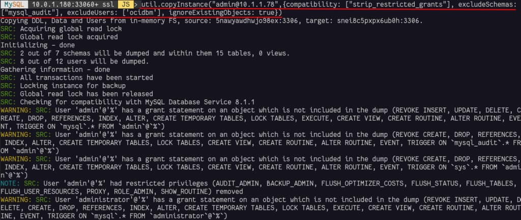 Copy Instance in OCI to another region