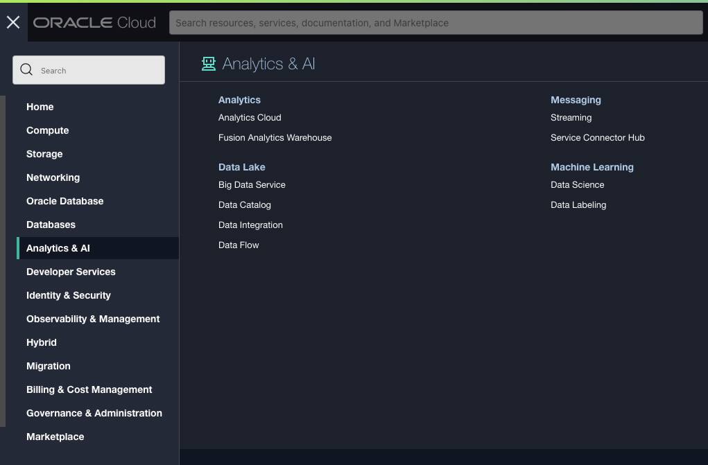 Služby AI Analytics
