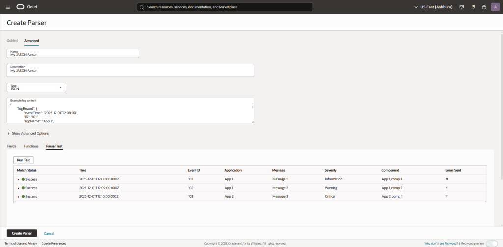 パーサーテスト