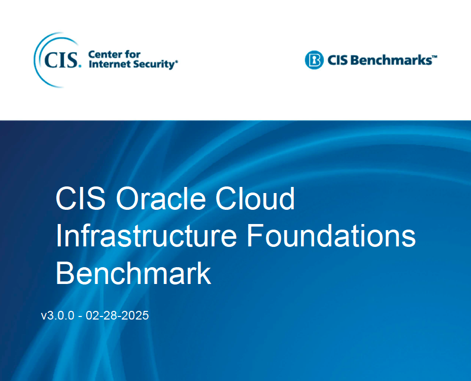 CIS OCI Foundations Benchmark