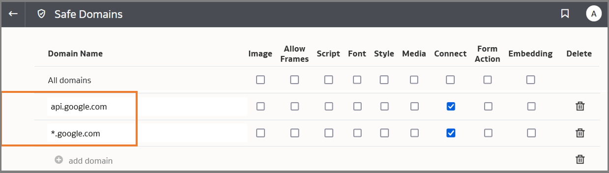 Názvy bezpečných domén