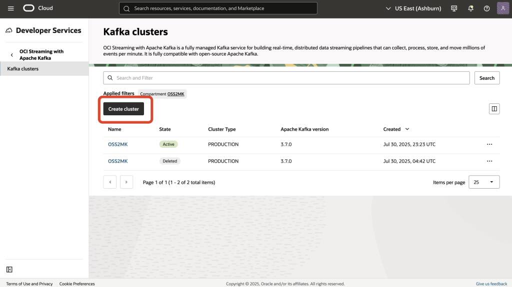 zobrazit Kafkovy clustery
